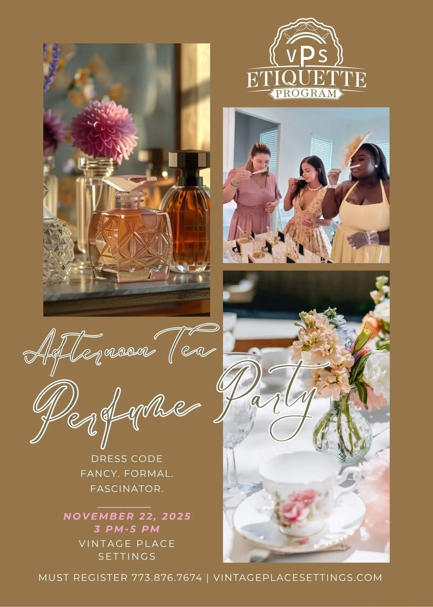 Afternoon Tea Perfume Party