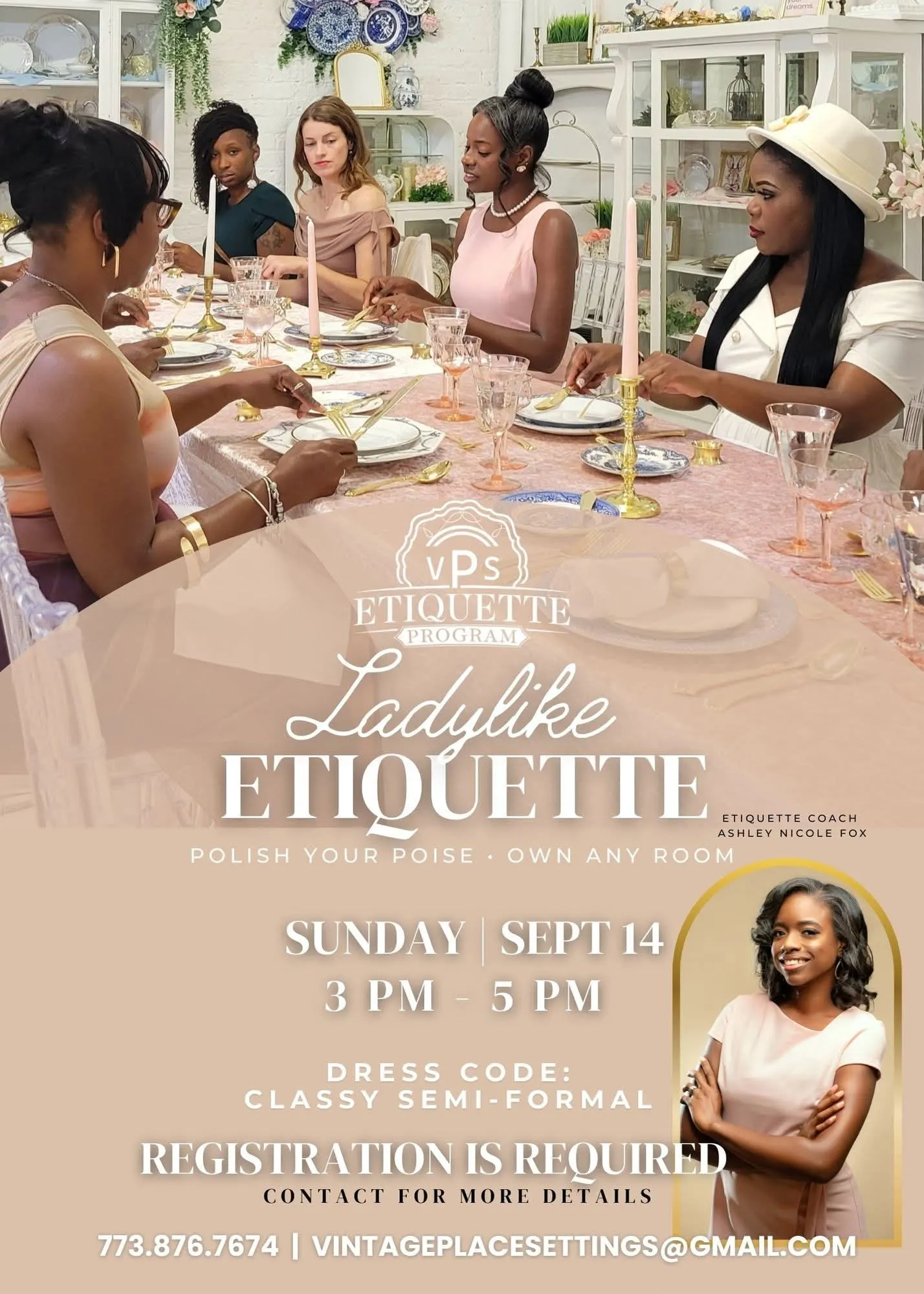 Lady-like Etiquette