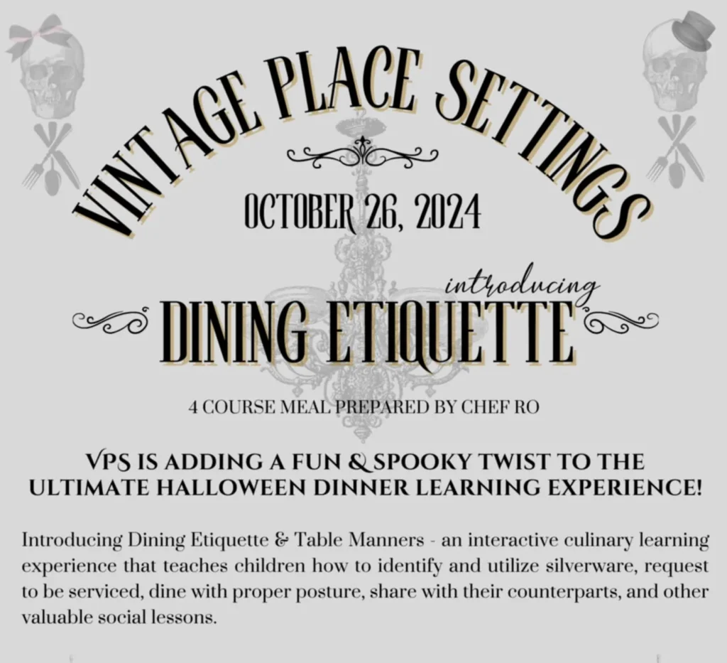 Haunted Dining Etiquette Experience