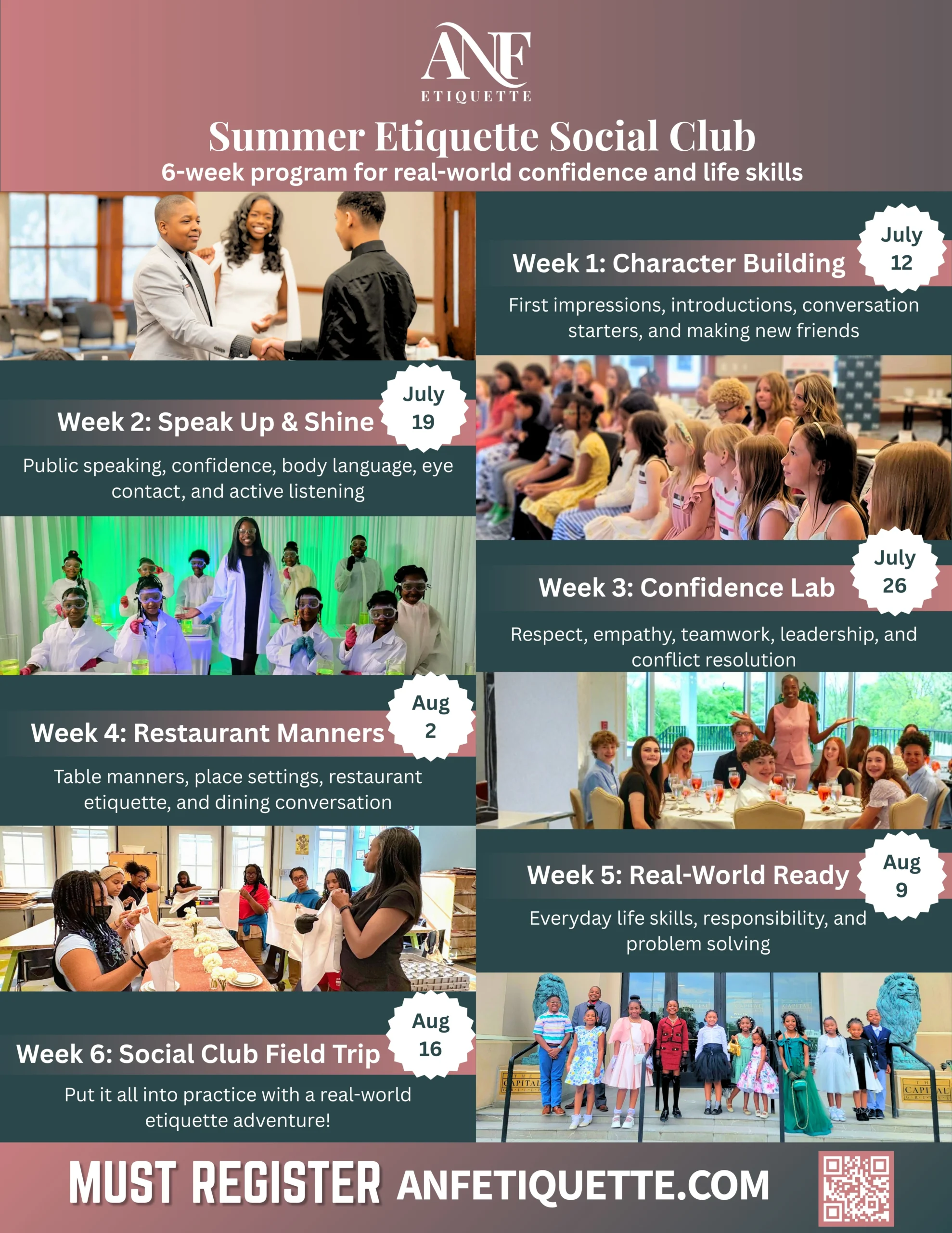 Summer Etiquette Social Club
