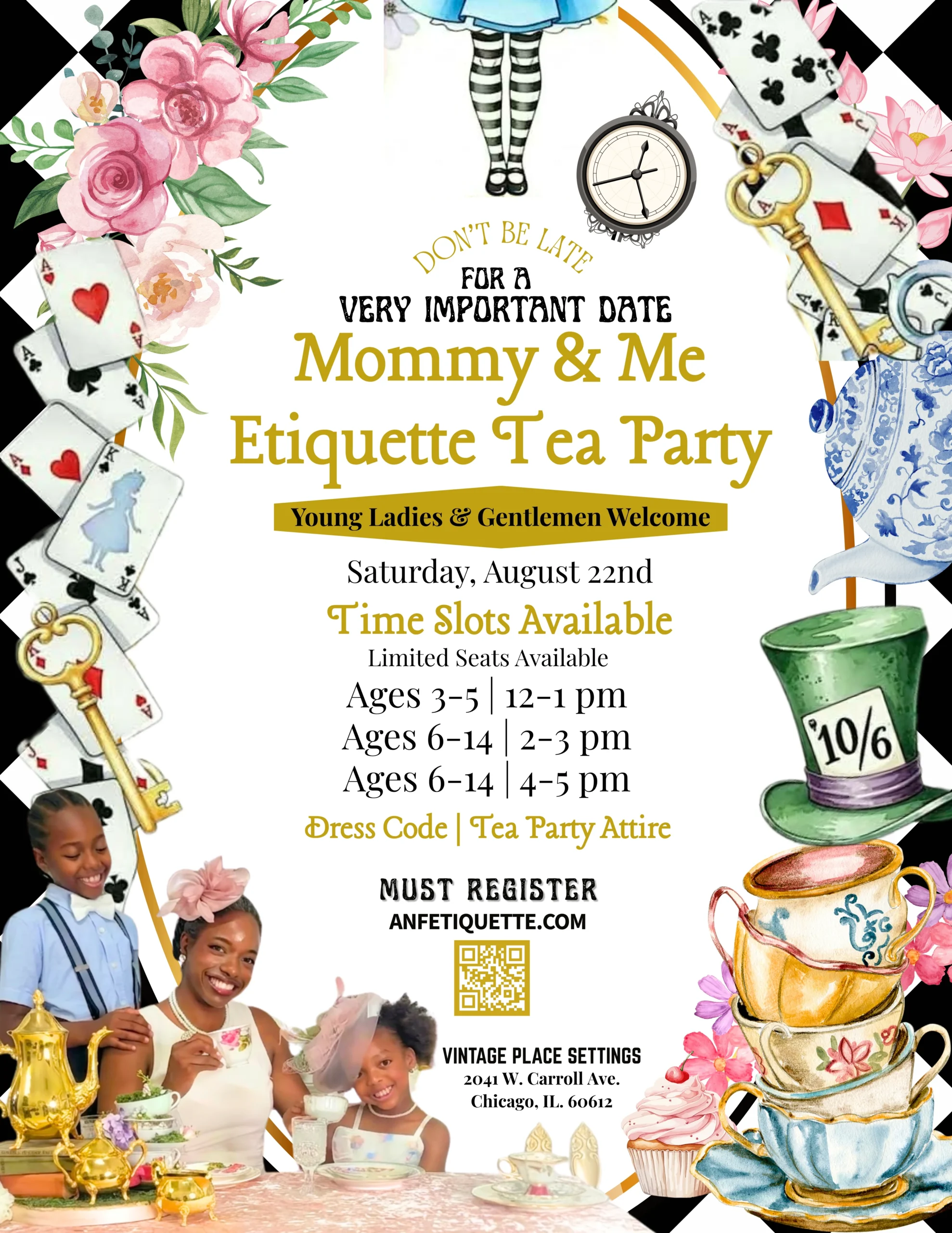 Mommy & Me Etiquette Tea Party