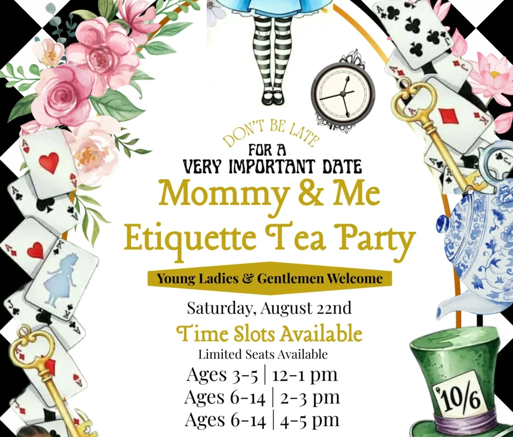 Mommy & Me Etiquette Tea Party